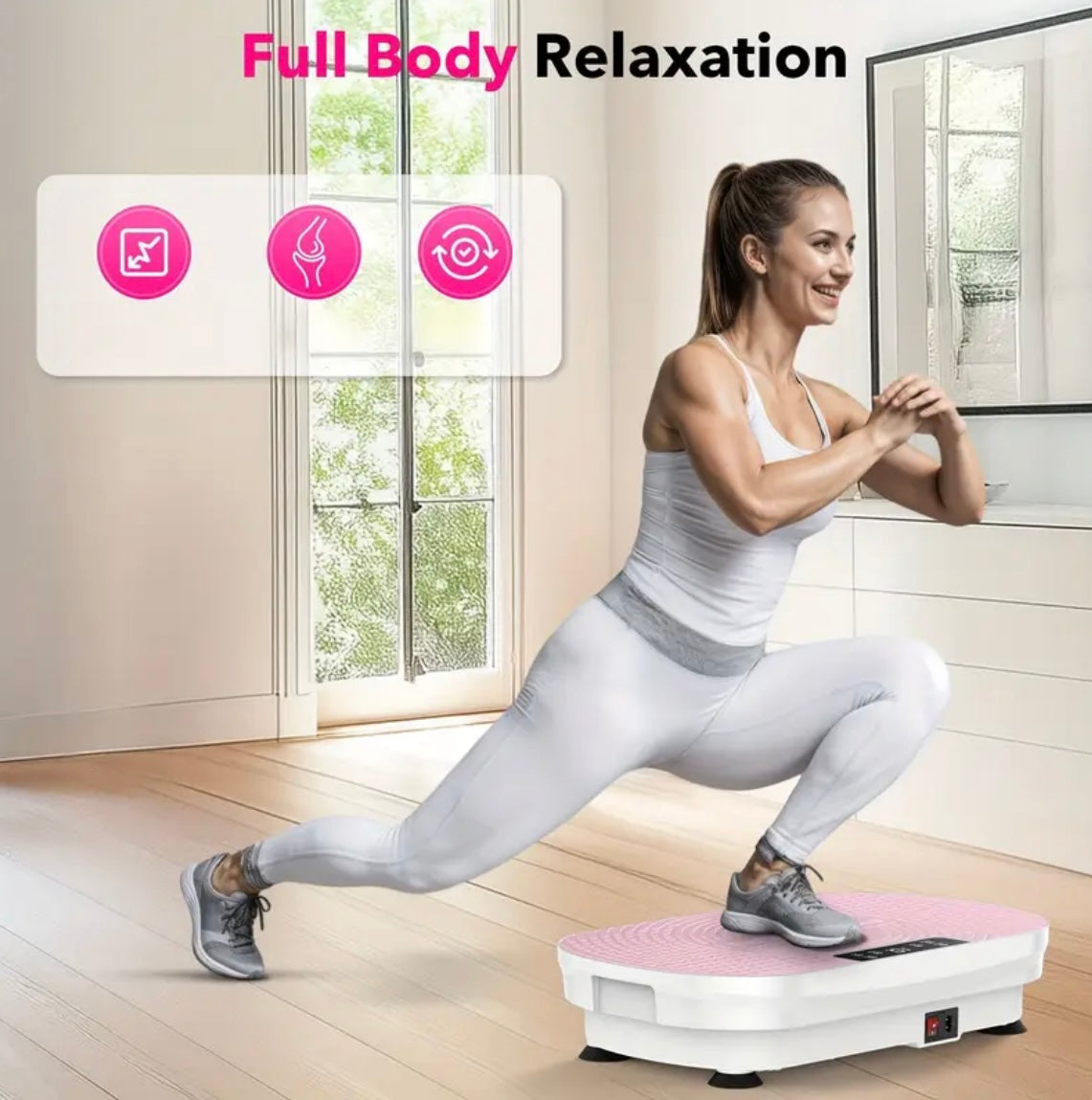 Vibration Plate Exercise Machine for Weight Loss