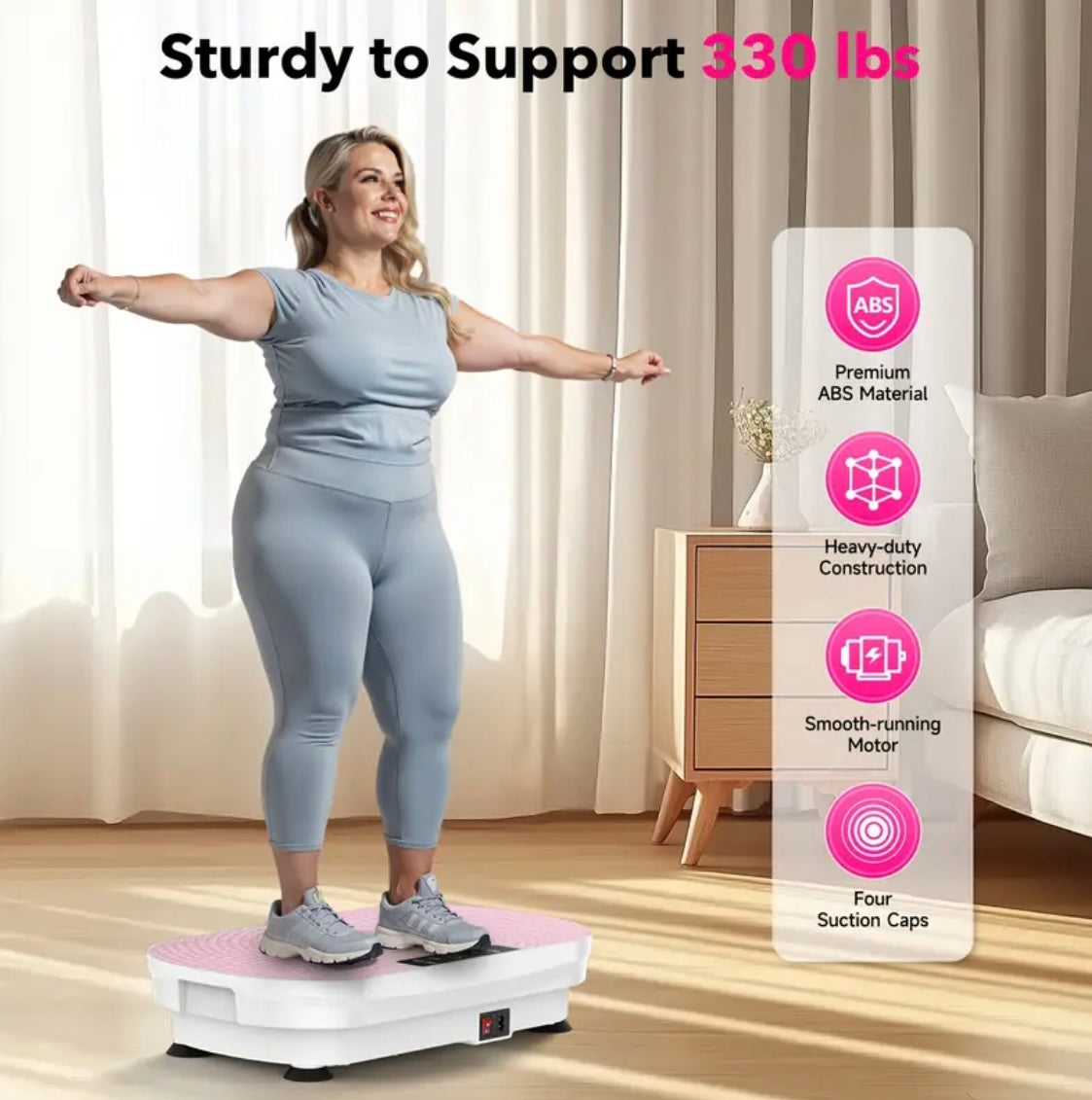 Vibration Plate Exercise Machine for Weight Loss