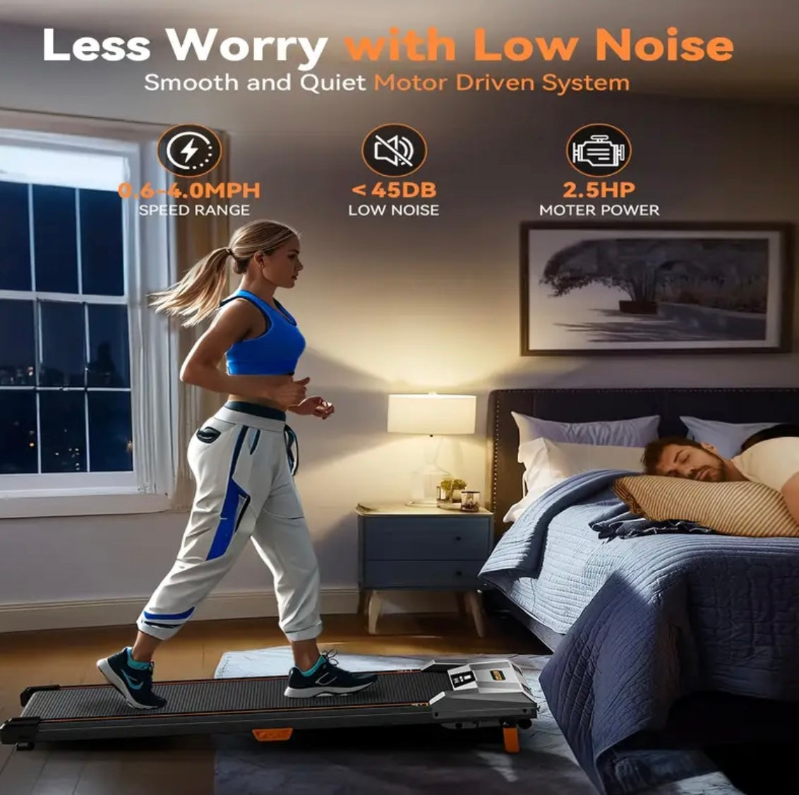 Indoor 4-in-1 Treadmill