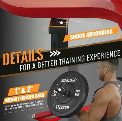3-in-1 Chest Press with Weights