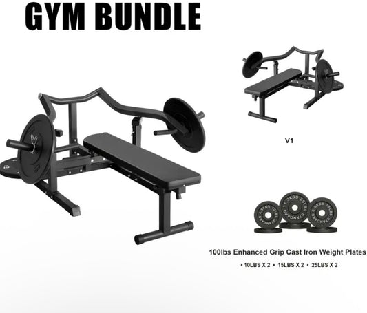 3-in-1 Chest Press with Weights