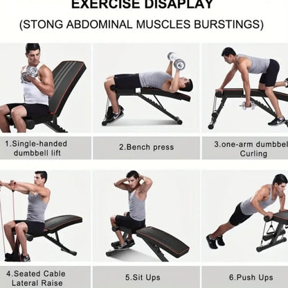 Foldable Dumbbell Bench