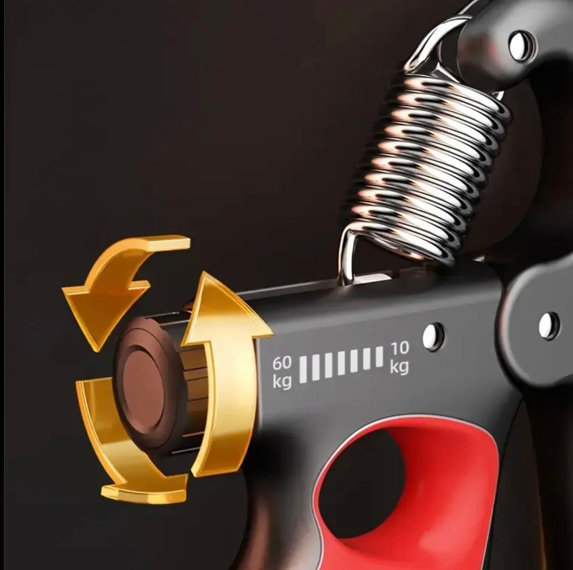 Adjustable Hand Gripper, 5-100kg Grip Strength [Pack of 4]