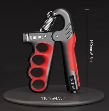Adjustable Hand Gripper, 5-100kg Grip Strength [Pack of 4]