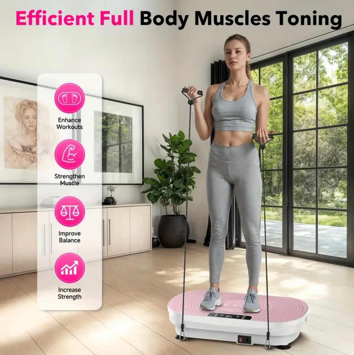 Vibration Plate Exercise Machine for Weight Loss