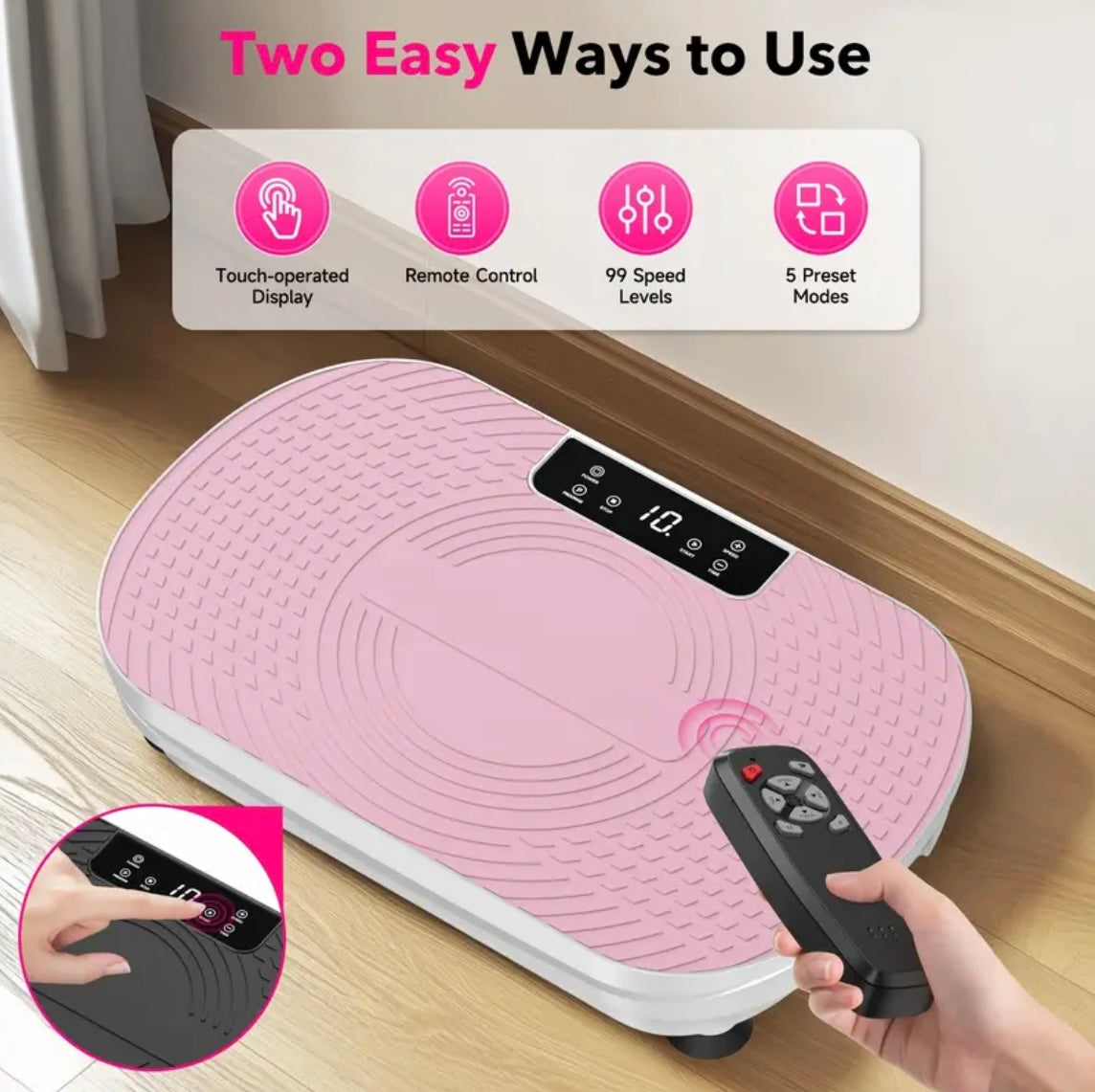 Vibration Plate Exercise Machine for Weight Loss