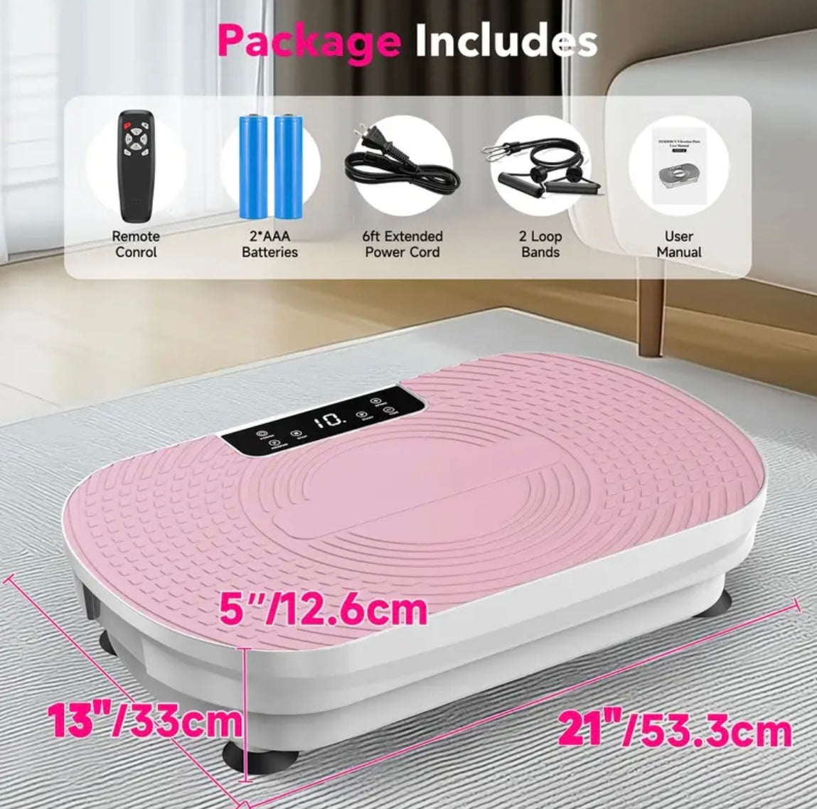 Vibration Plate Exercise Machine for Weight Loss